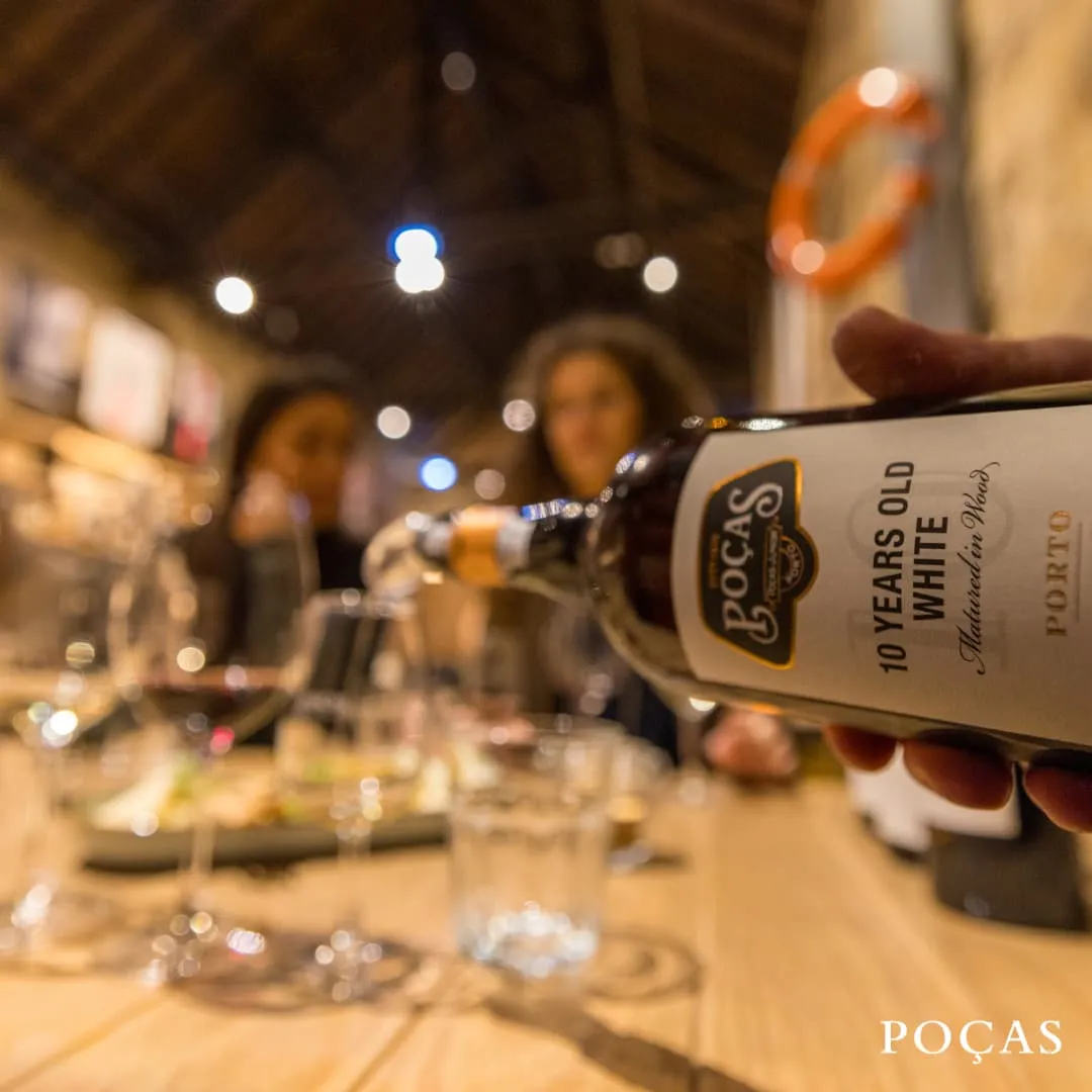 Poças degustación de 2 vinos de Oporto y Pastel de Nata